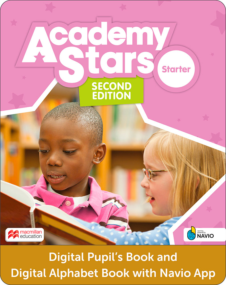 Academy Stars Second Edition Starter Digital Pupil's Book and Digital Alphabet Book and Pupil's App on Navio