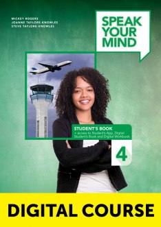 Speak Your Mind 4 Digital Student’s Book with Digital Workbook and Student’s App