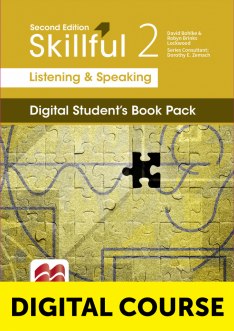 Skillful Second Edition Level 2 Listening and Speaking Premium Digital Student’s Book Pack