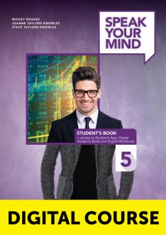 Speak Your Mind 5 Digital Student’s Book with Digital Workbook and Student’s App