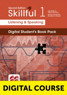 Skillful Second Edition Level 1 Listening and Speaking Premium Digital Student’s Book Pack